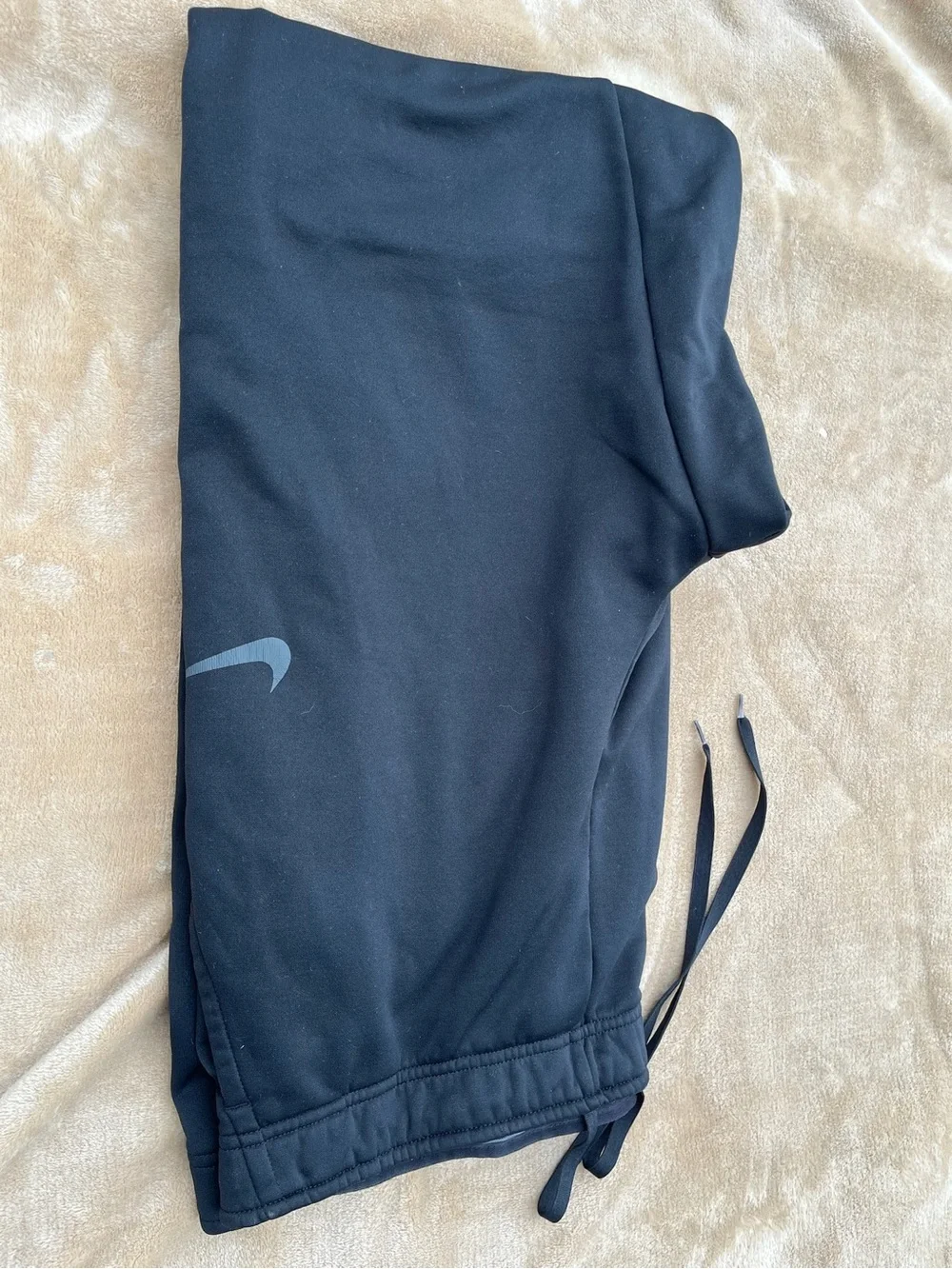Nike Black Men's Dri-FIT Jogger Sweatpants
